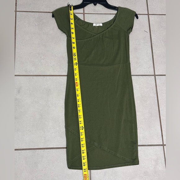 Heart & Hips Women‎ Party Olive Green Bodycon Mini Dress Size Small. - Picture 7 of 8